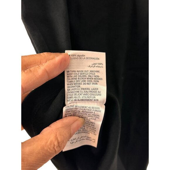 Karen Scott PMed Black Long Sleeve Top With Festive Dachshund Christmas Design - Picture 5 of 10